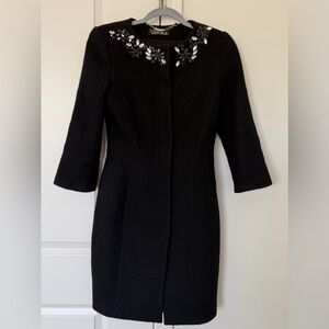 Coat Women’s Love Republic Wool 85% Size S Black Pre-owned